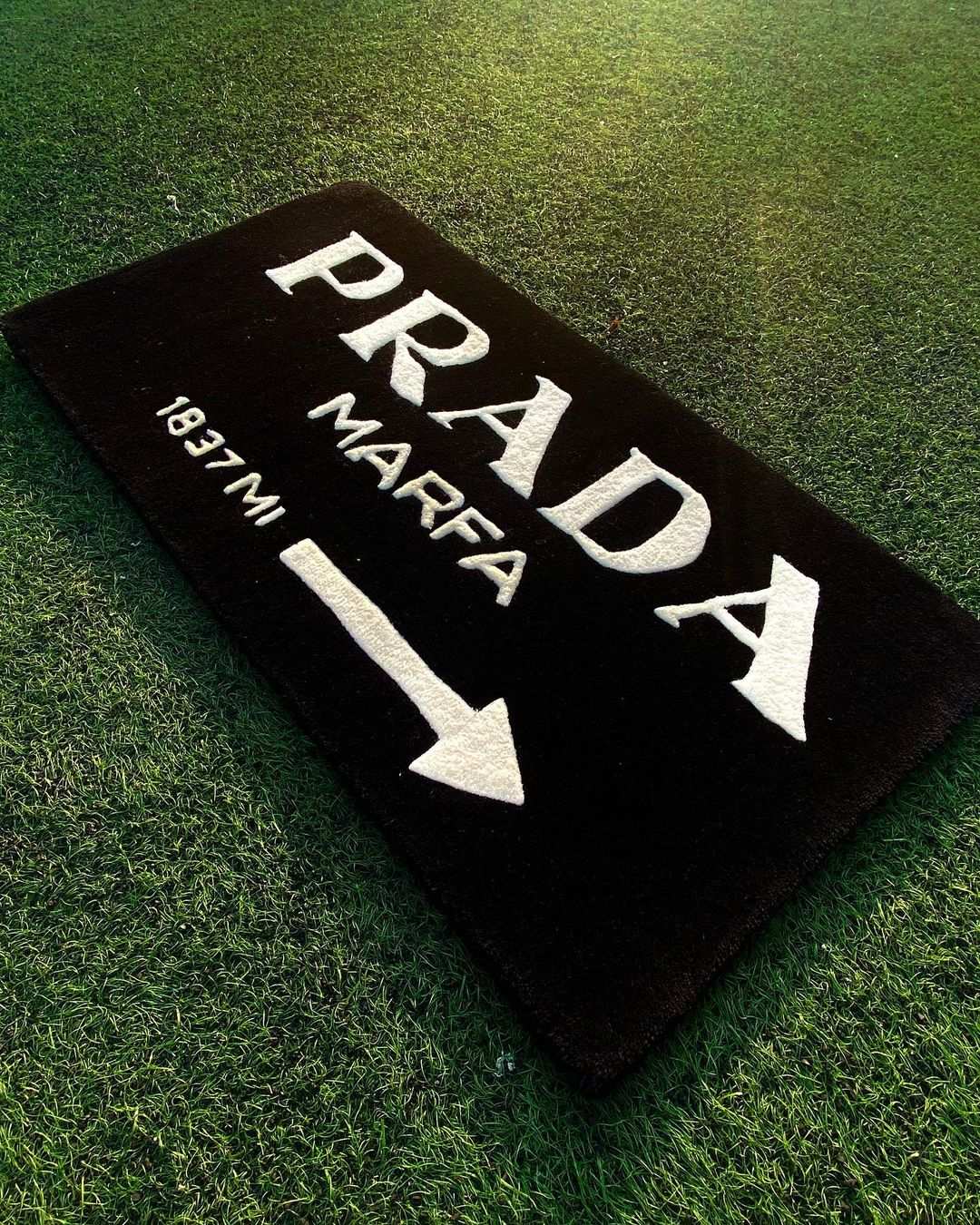 Prada Marfa Inspired Handmade Rug