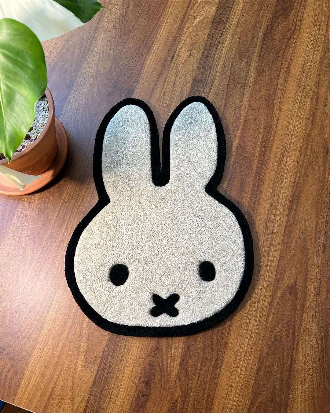 Miffy Bunny Handmade Rug