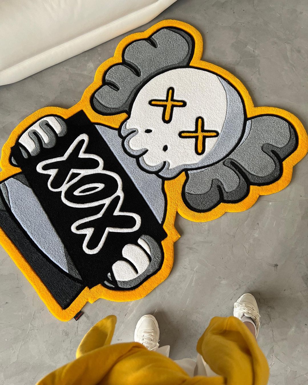 KAWS XoX Handmade Rug