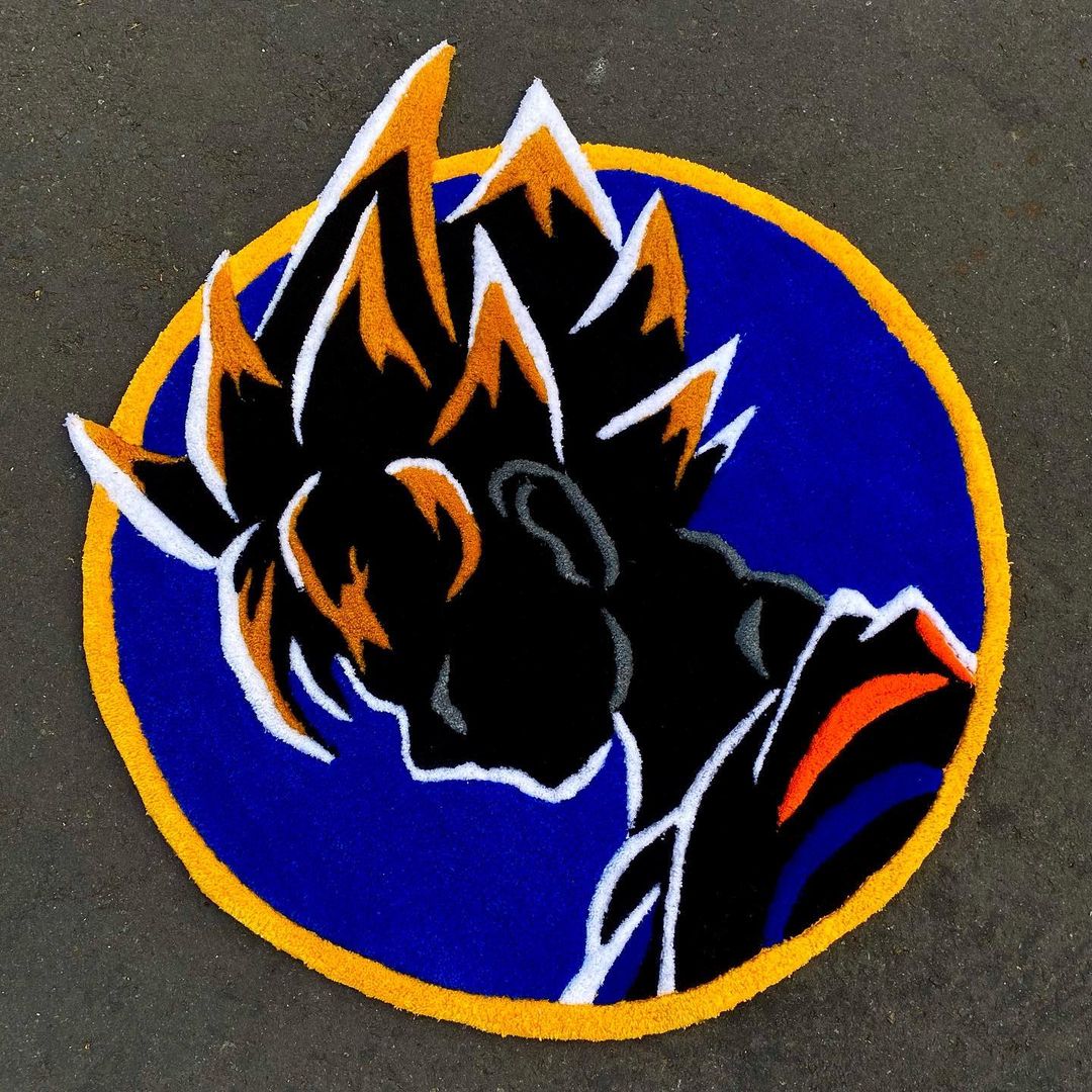 Goku Draagon Ball Z Rug