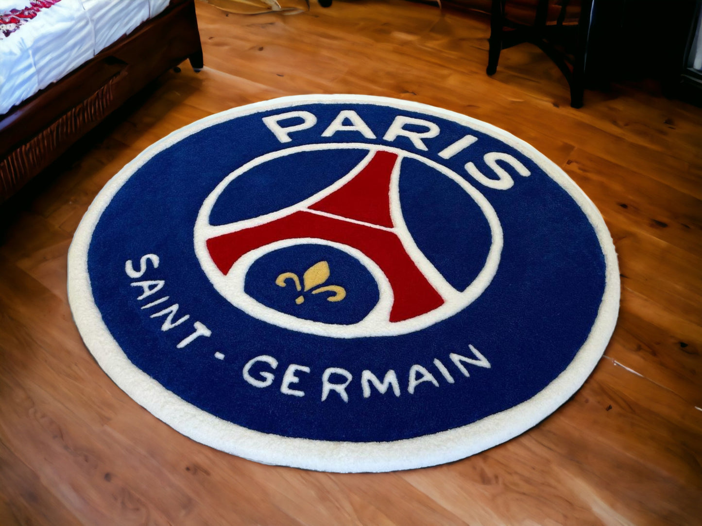 PSG Football Club Logo Rug