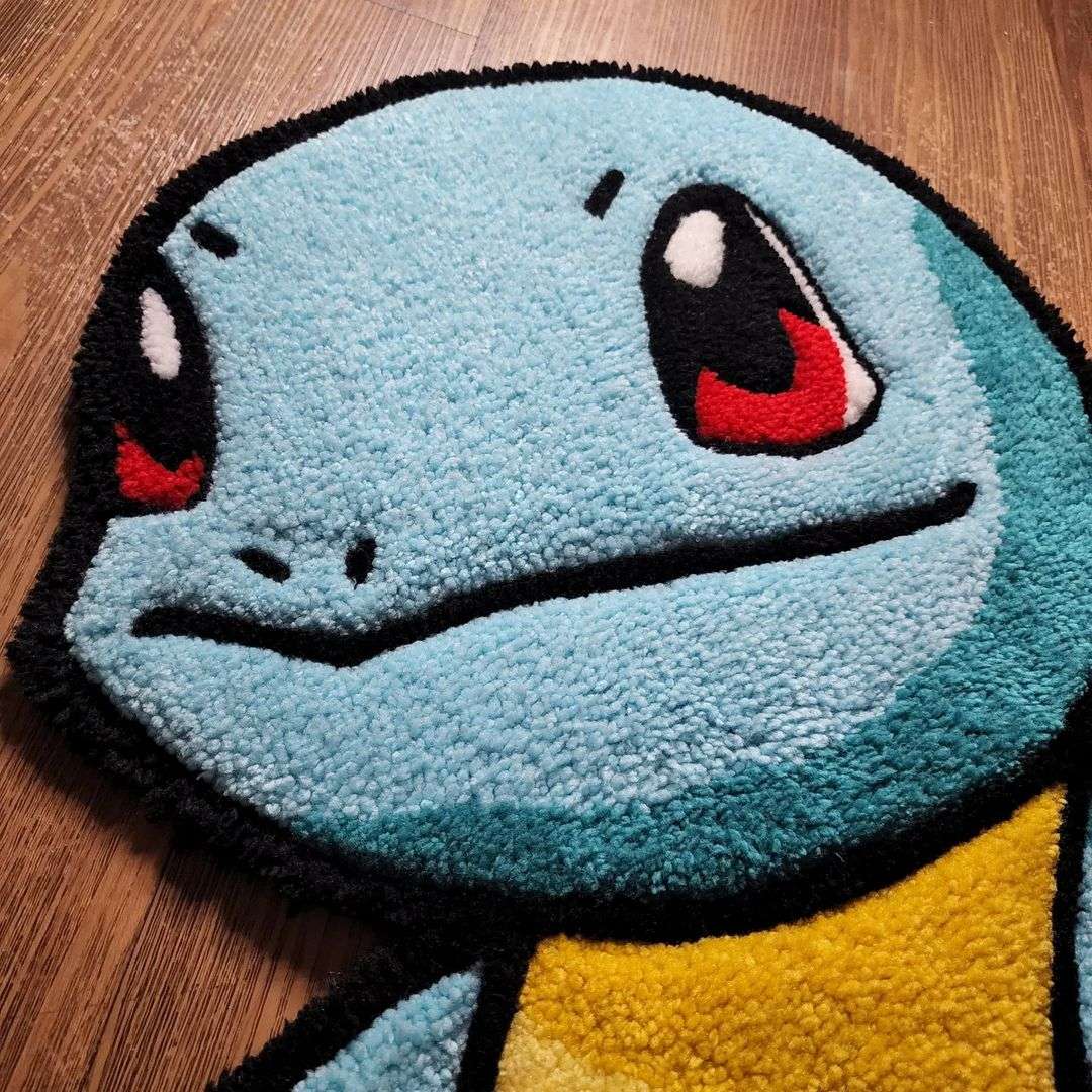 Squirtle Pokemon Rug