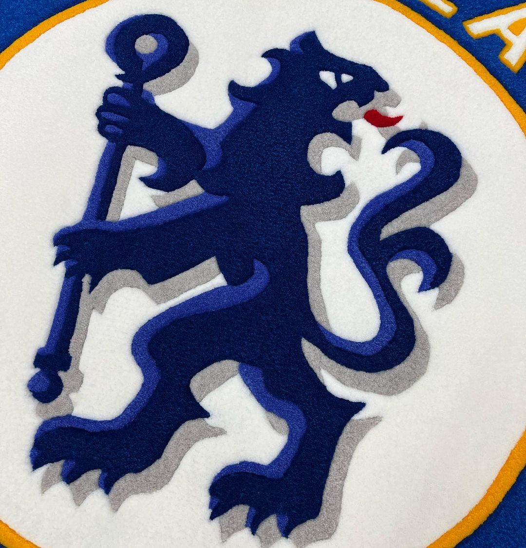 Chelsea Football Club Logo Rug