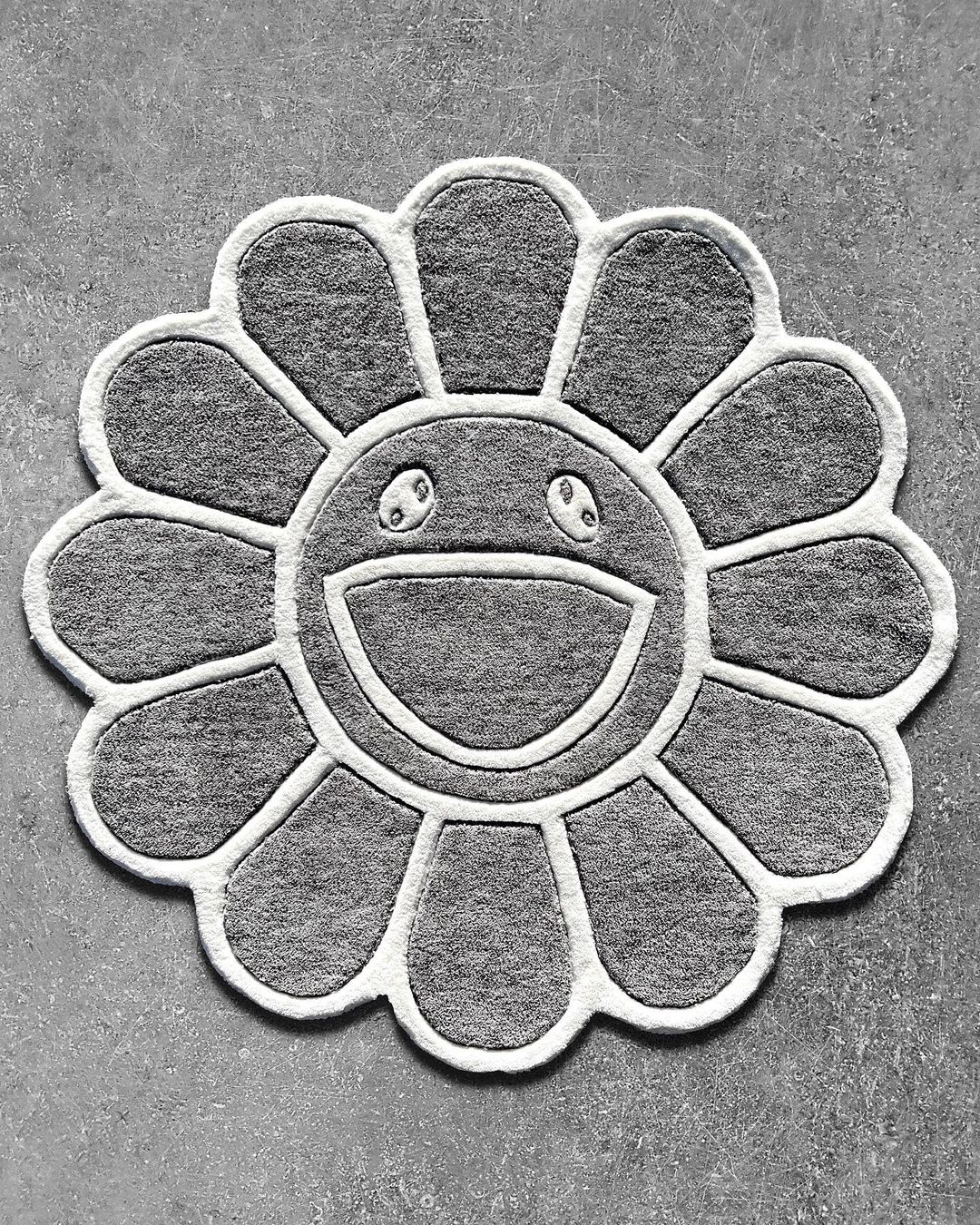 Murakami Flower Gray Rug