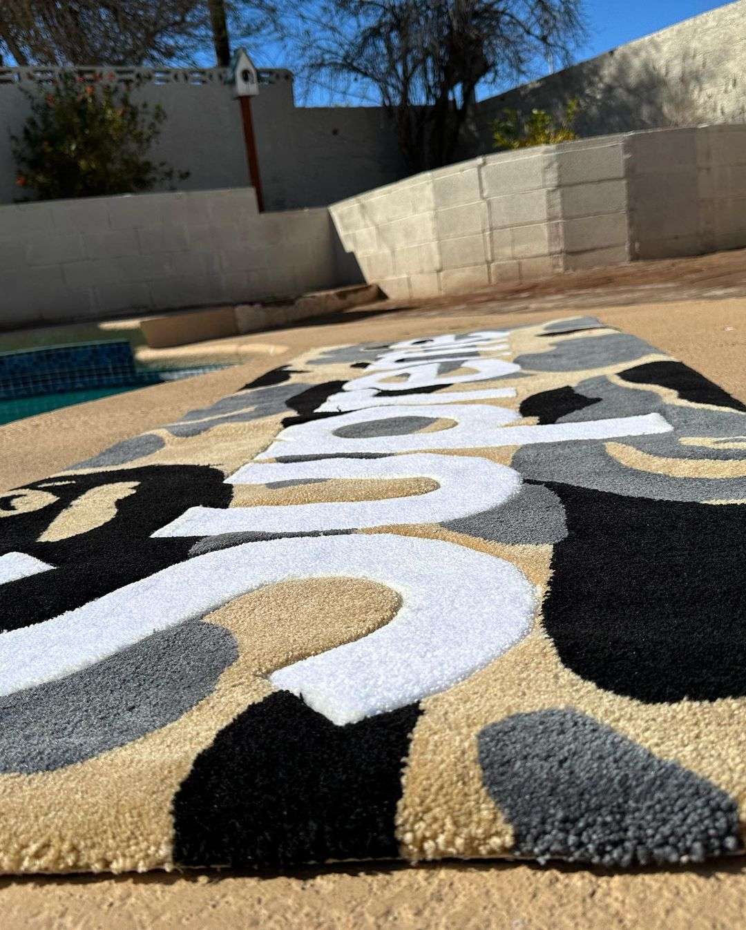 Supreme Inspired Handmade Rug