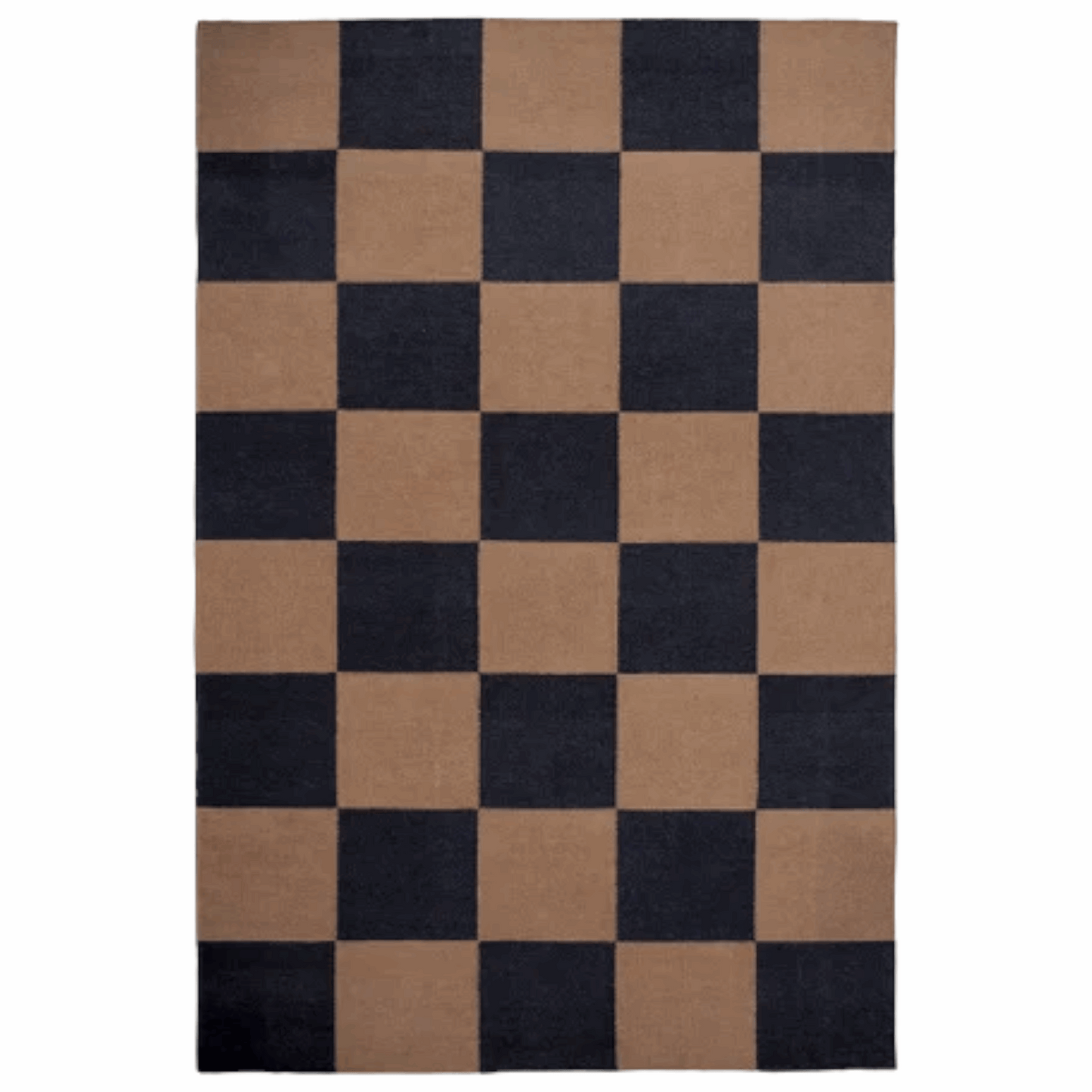 Checkered Box Flatweave Handwoven Area Rug