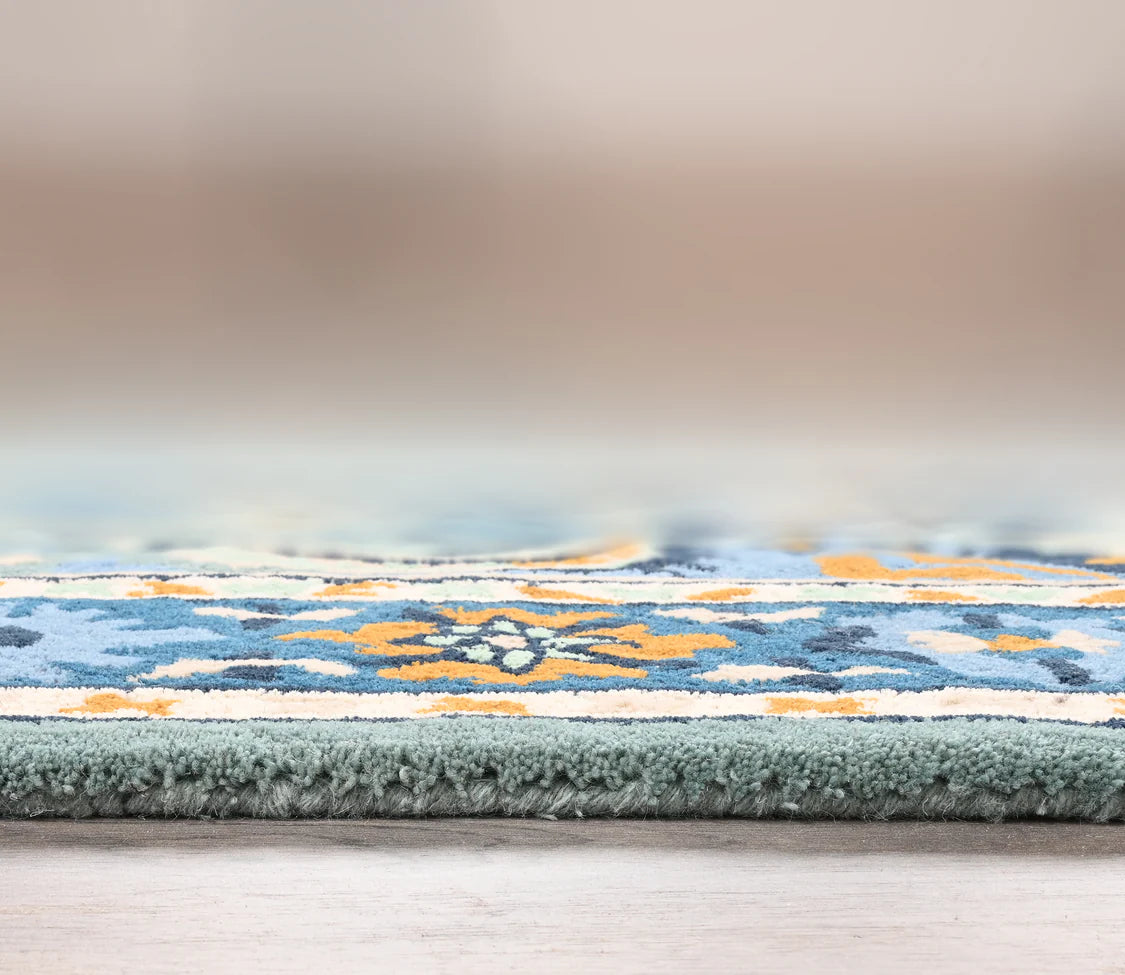 Traditional Tiger Handmade Area Rug