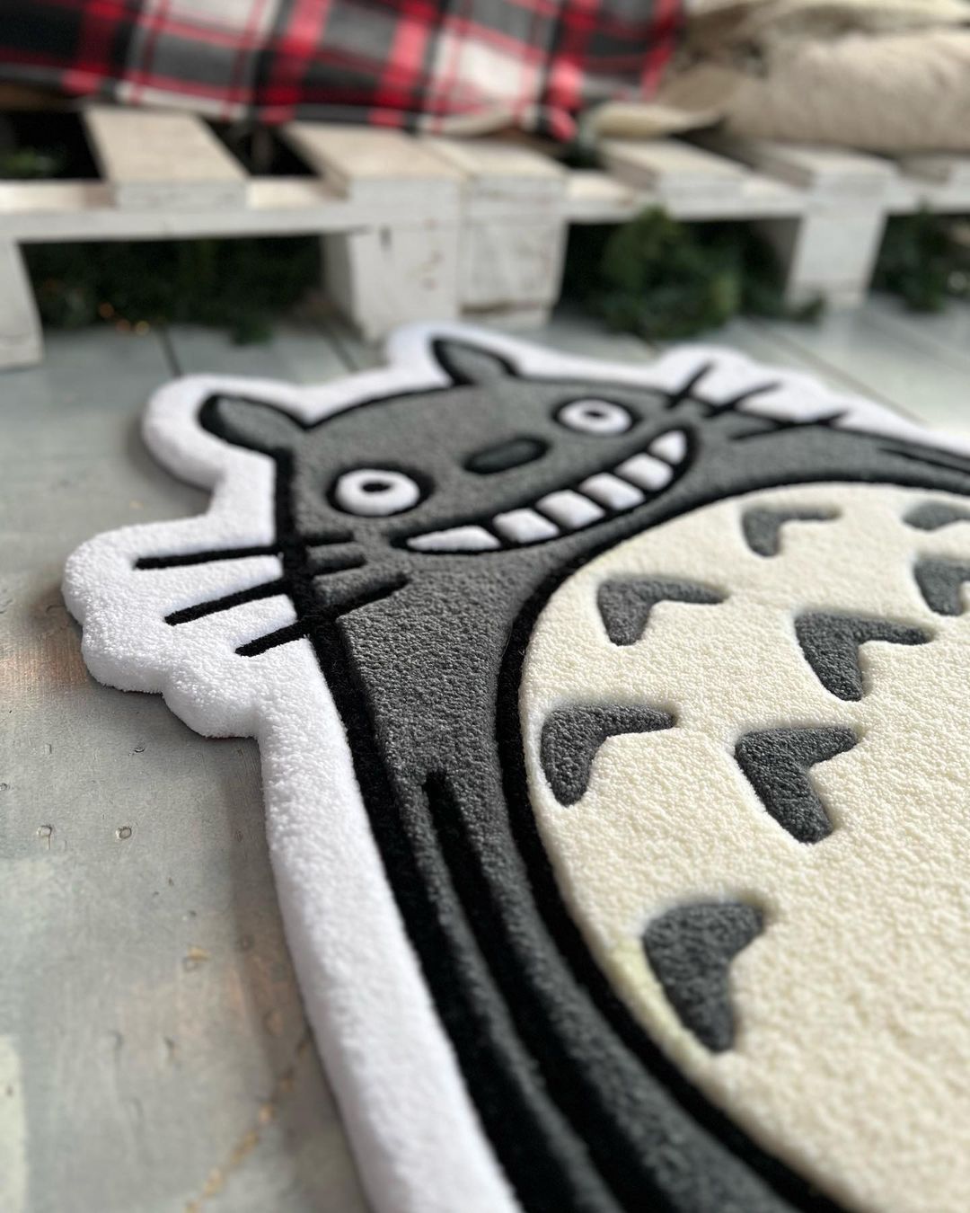 My Neighbor Totoro Handmade Rug