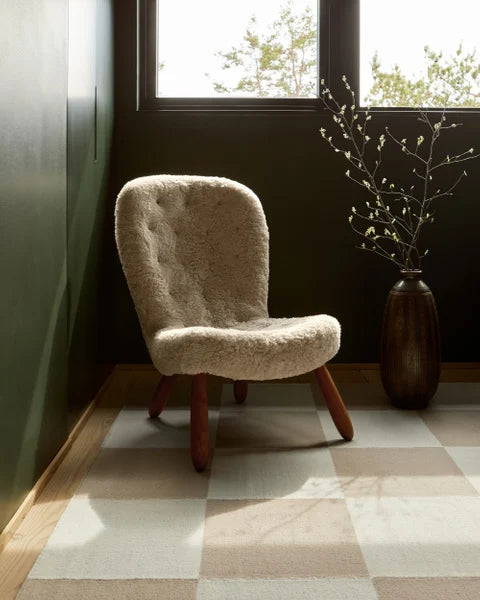 Checkered Box Flatweave Handwoven Area Rug