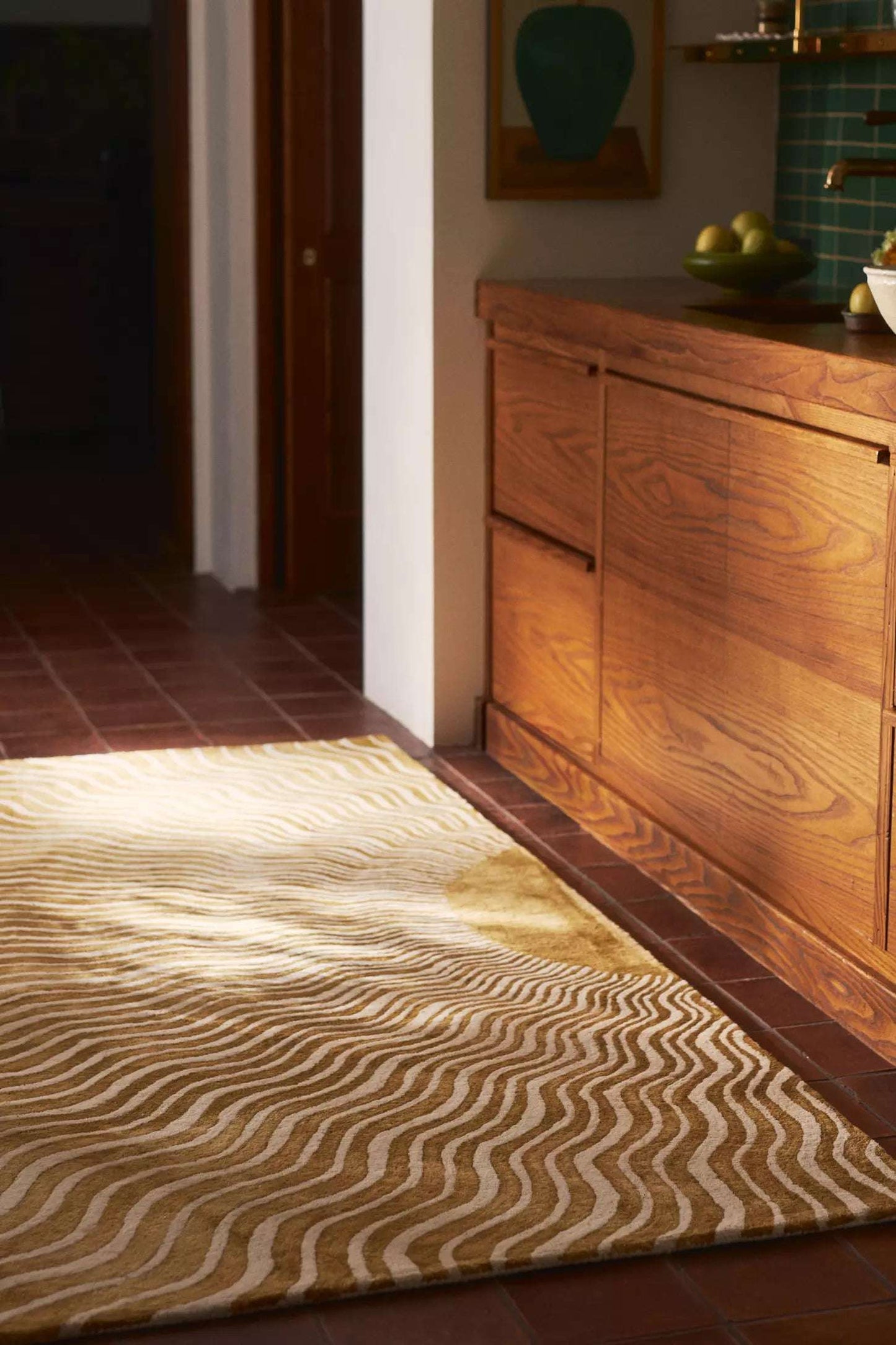 Golden Ray Handmade Rug