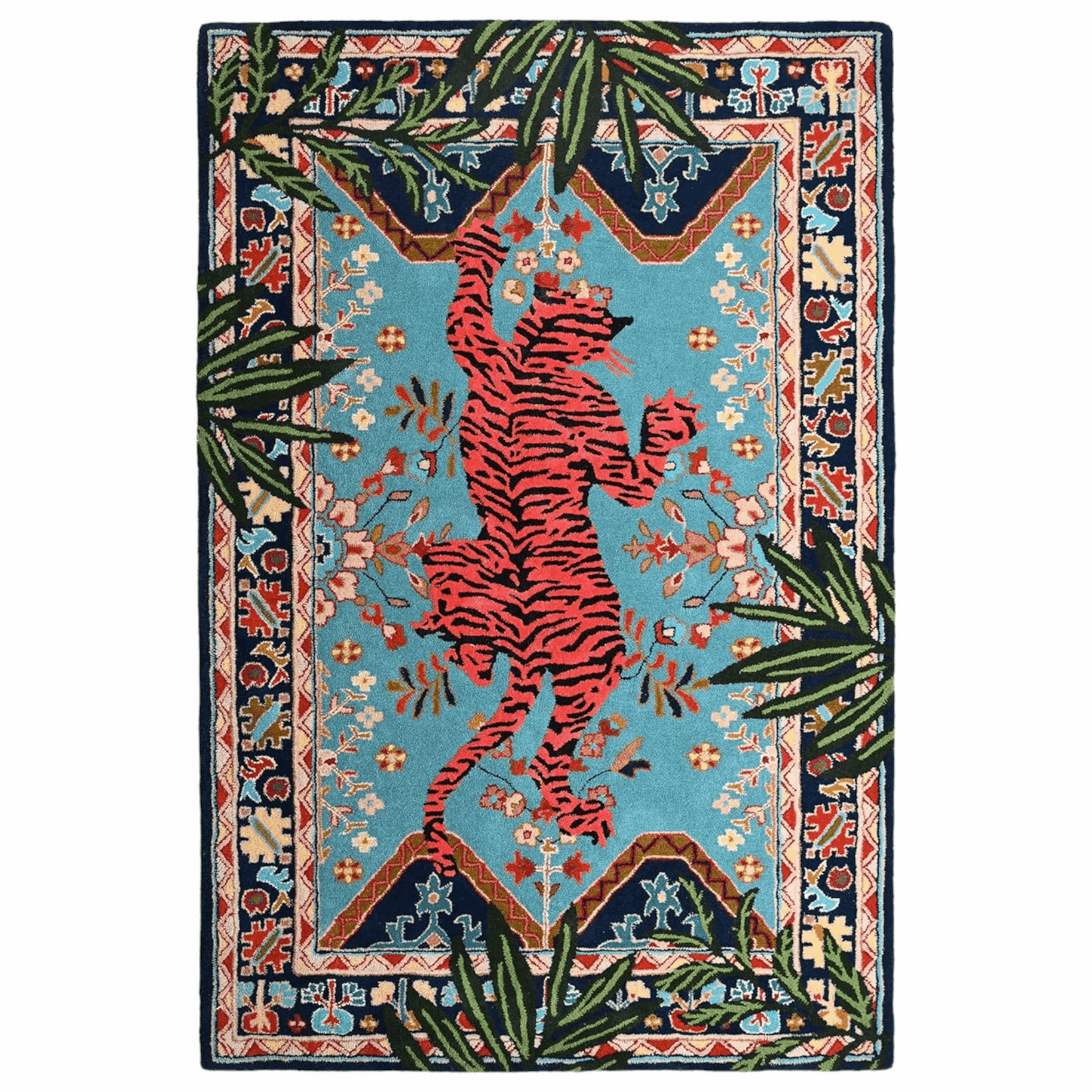 Jungle Majesty Handmade Rug
