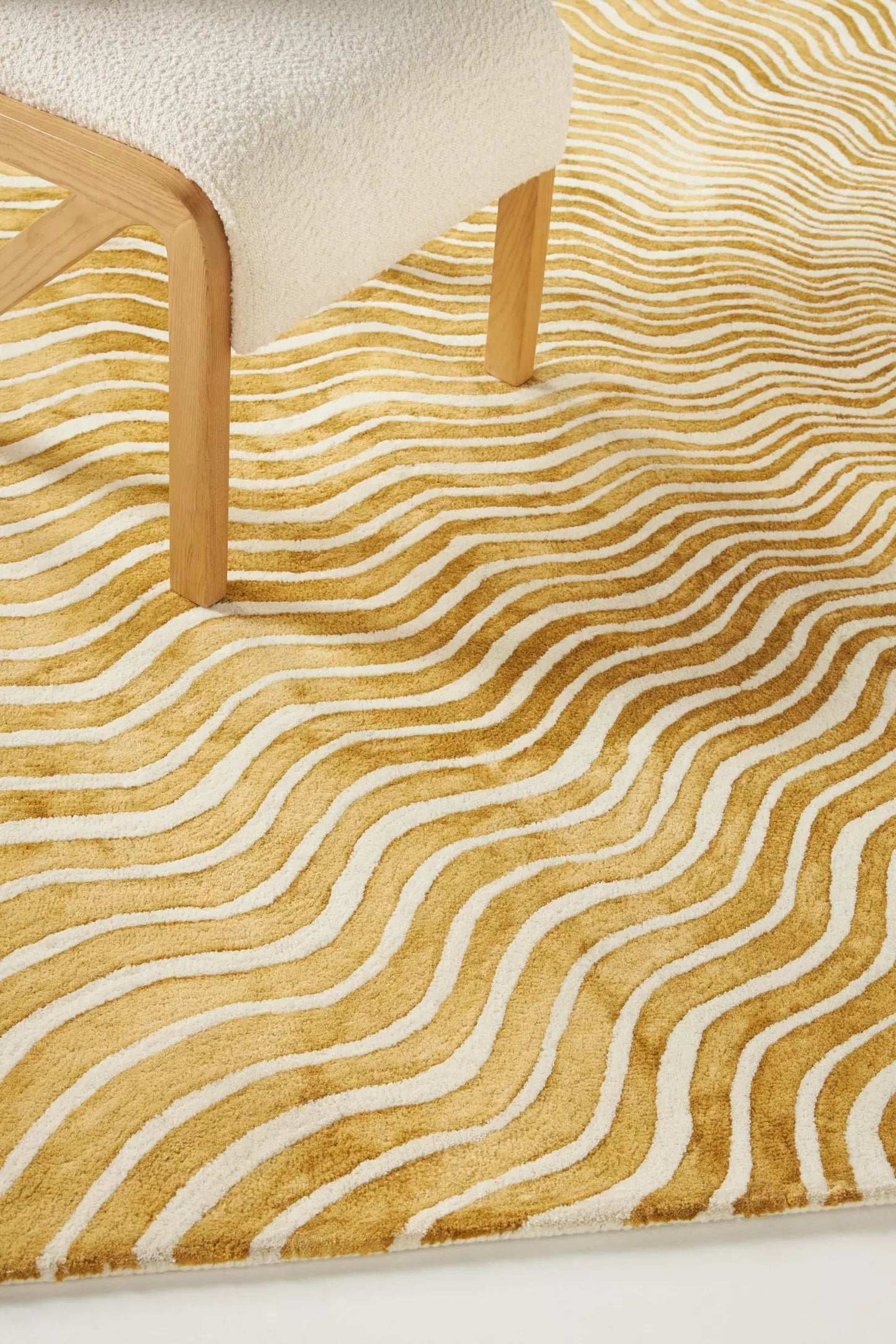 Golden Ray Handmade Rug