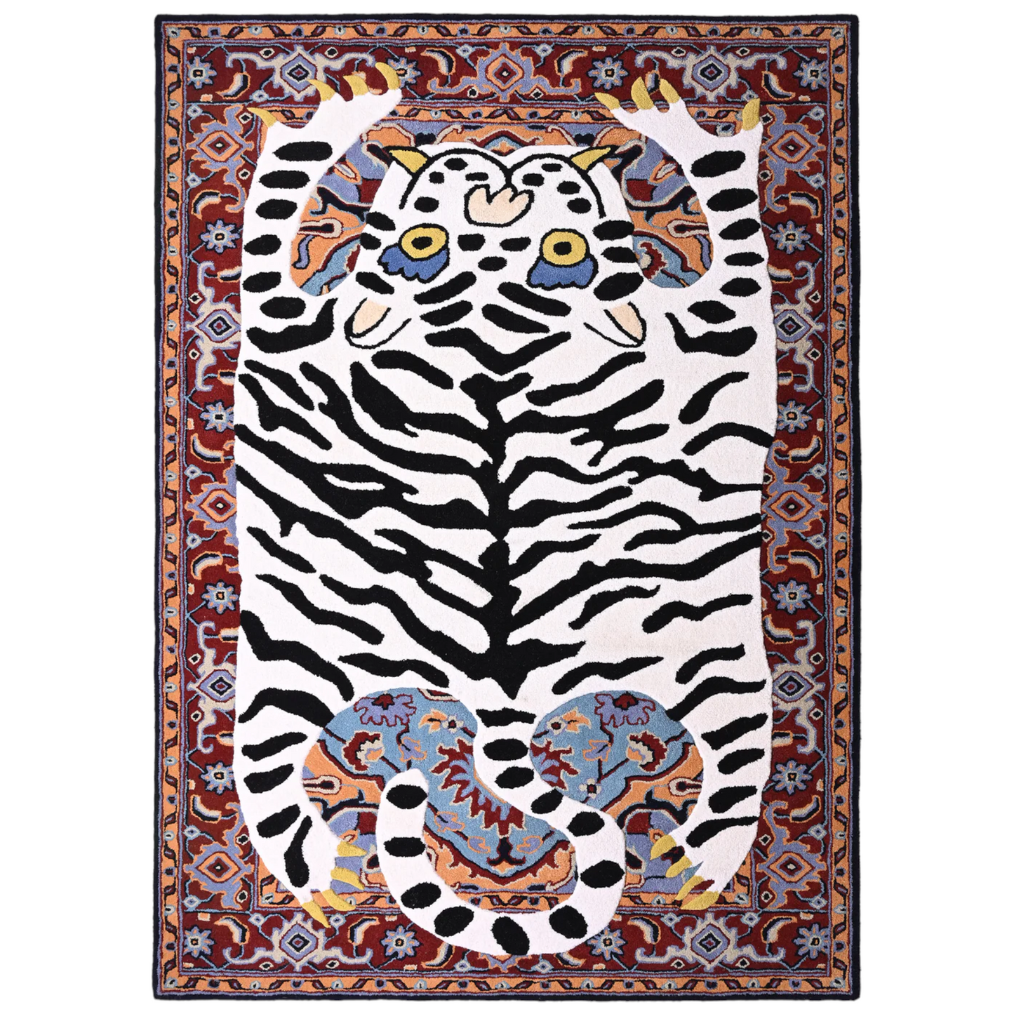 Persian x Tiger Handmade Area Rug