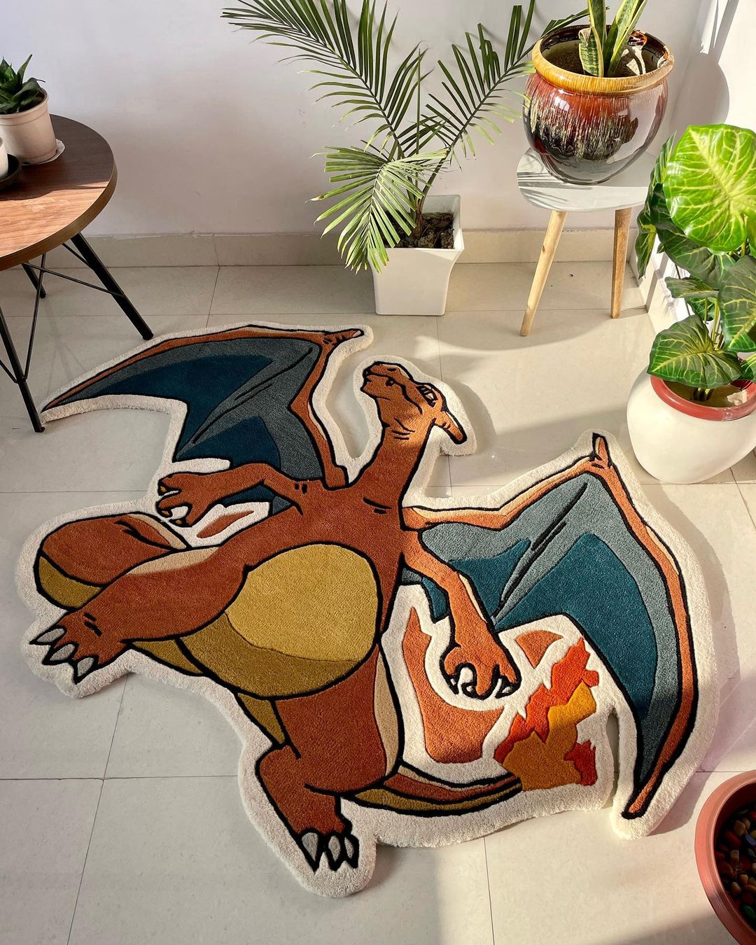 Charizard Dragon Pokemon Rug