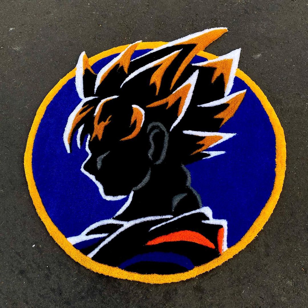 Goku Draagon Ball Z Rug