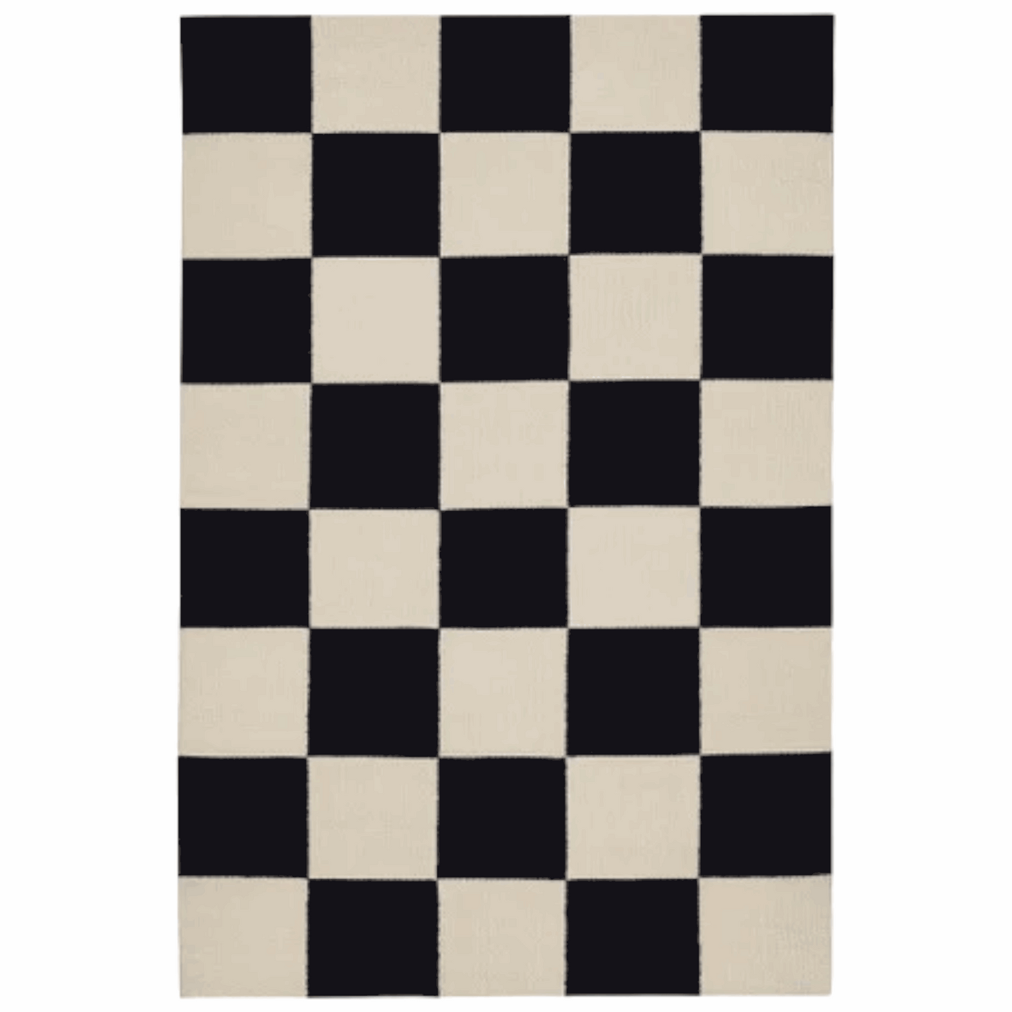 Checkered Box Flatweave Handwoven Area Rug