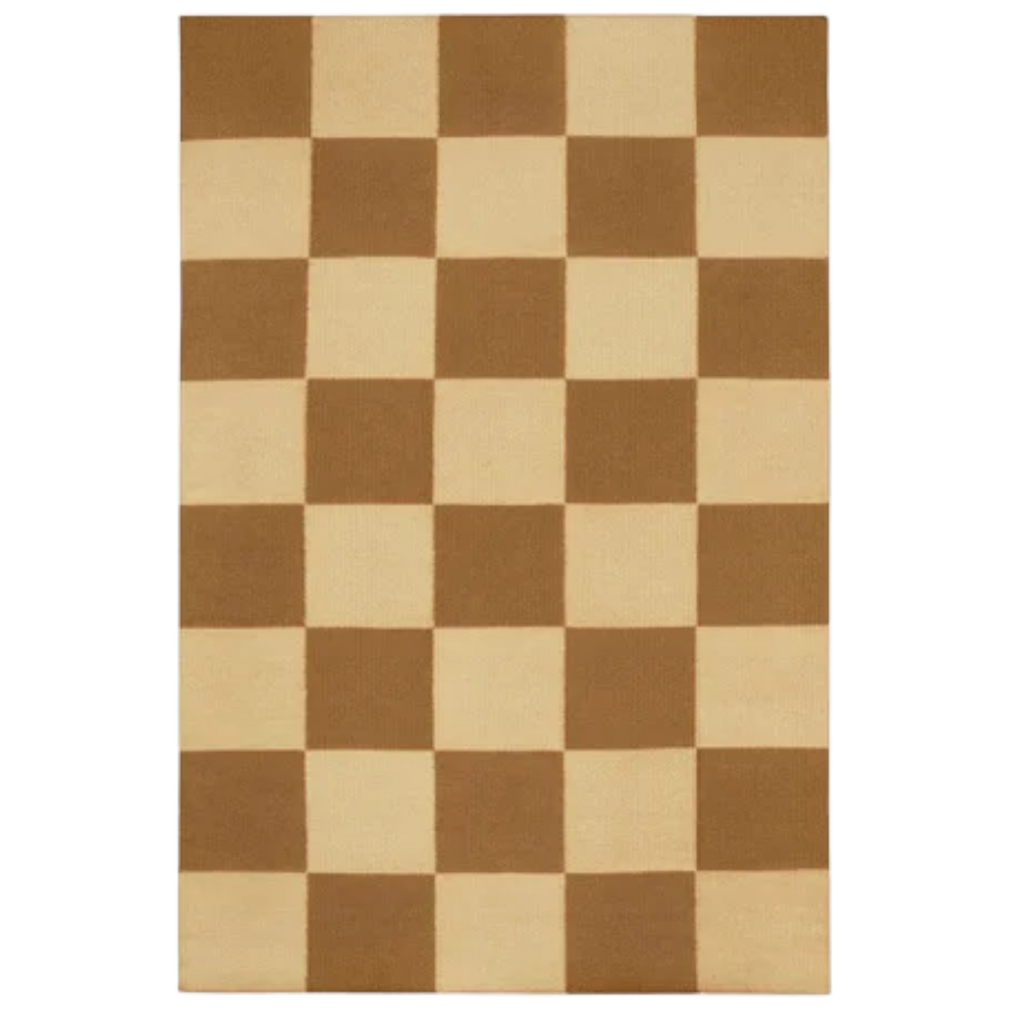 Checkered Box Flatweave Handwoven Area Rug