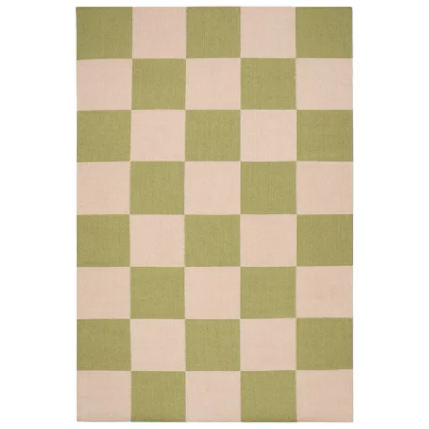 Checkered Box Flatweave Handwoven Area Rug