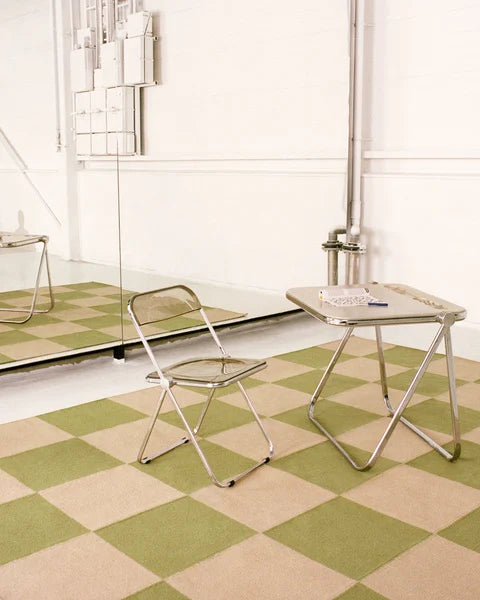 Checkered Box Flatweave Handwoven Area Rug