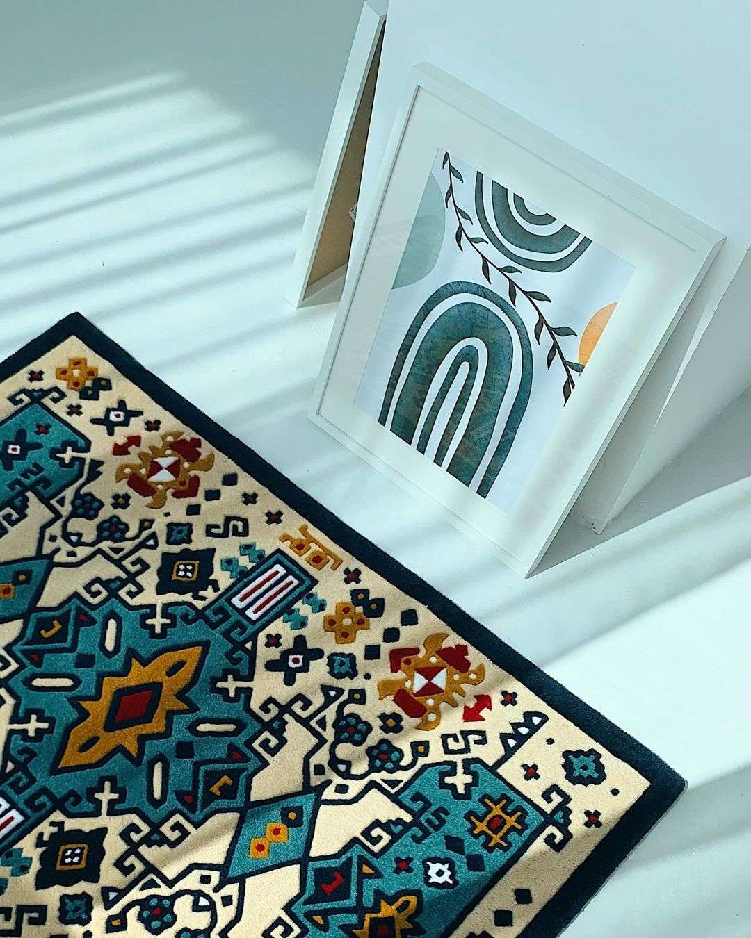 Modern Persian Handmade Area Rug