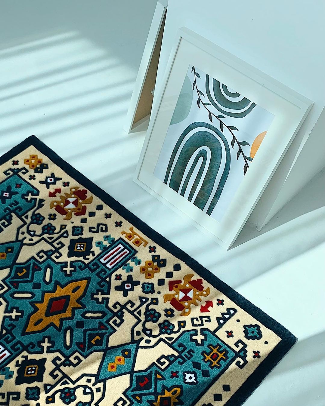 Modern Persian Handmade Area Rug