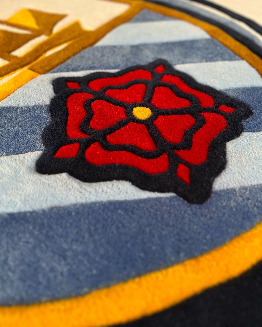 Manchester City Football Club Logo Handmade Rug