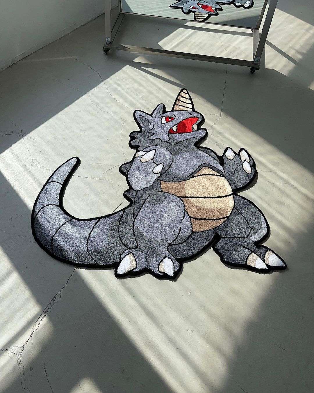 Rhydon Pokemon Handmade Rug