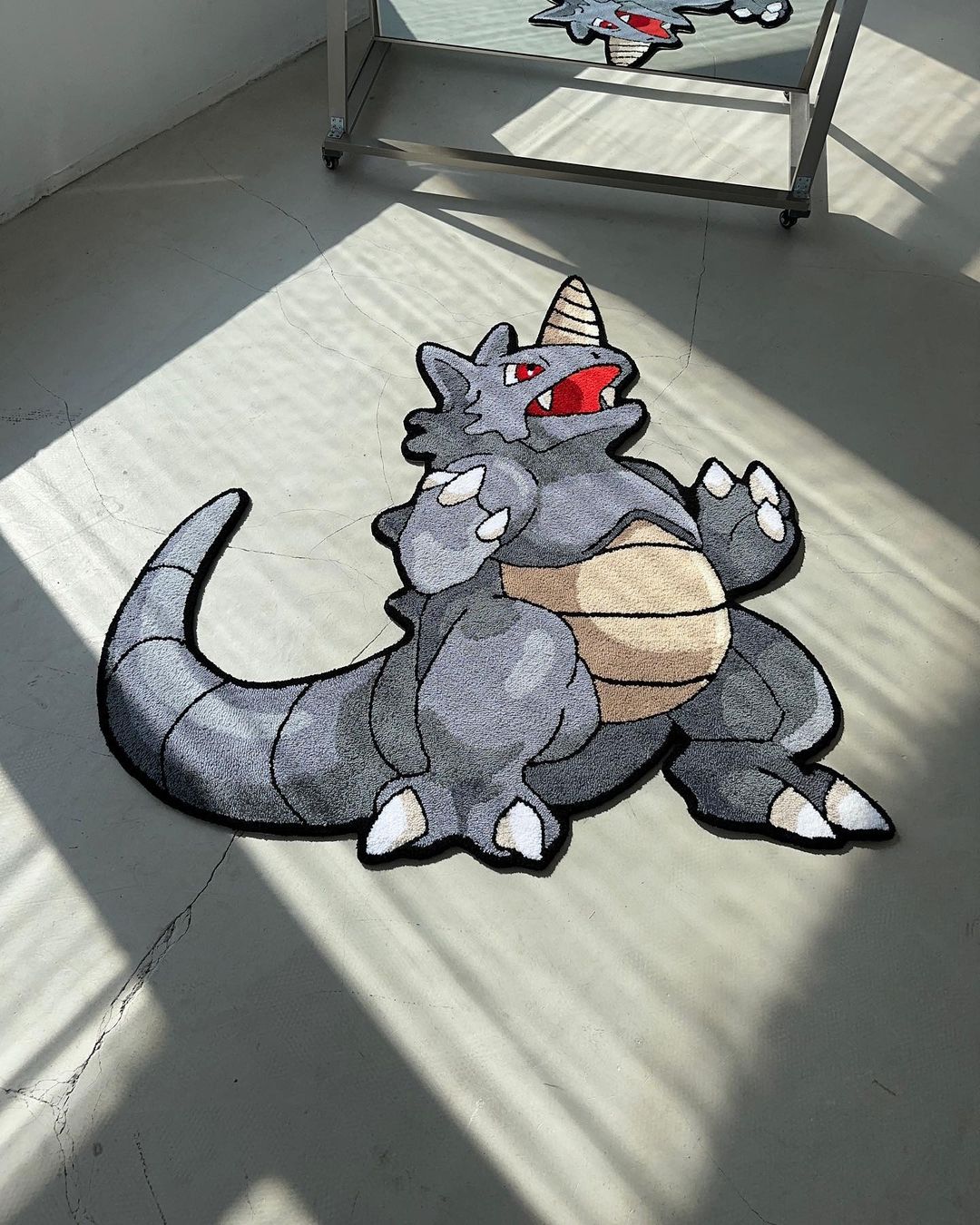 Rhydon Pokemon Handmade Rug