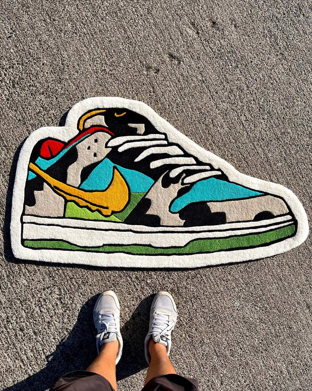Sneakerhead Nike SB Dunk Rug