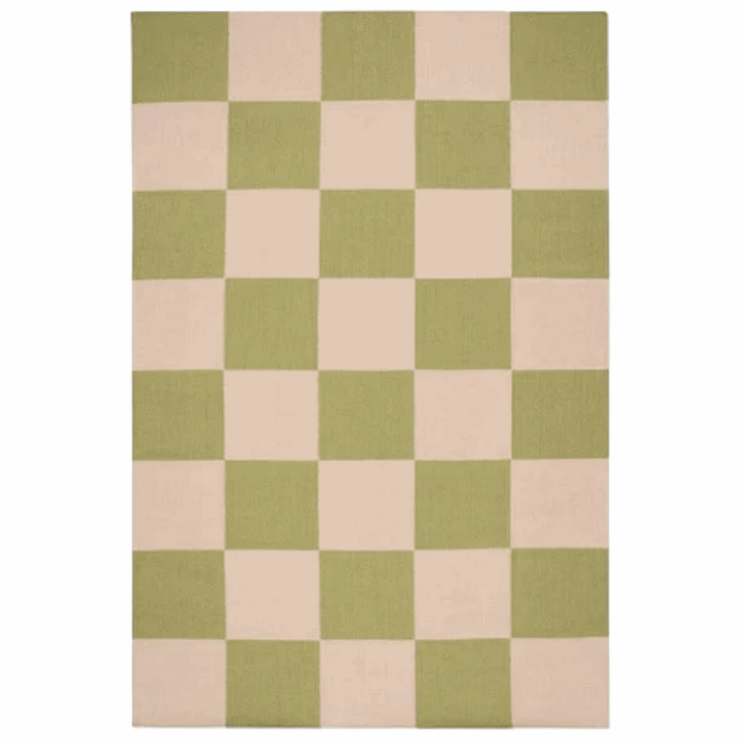 Checkered Box Flatweave Handwoven Area Rug