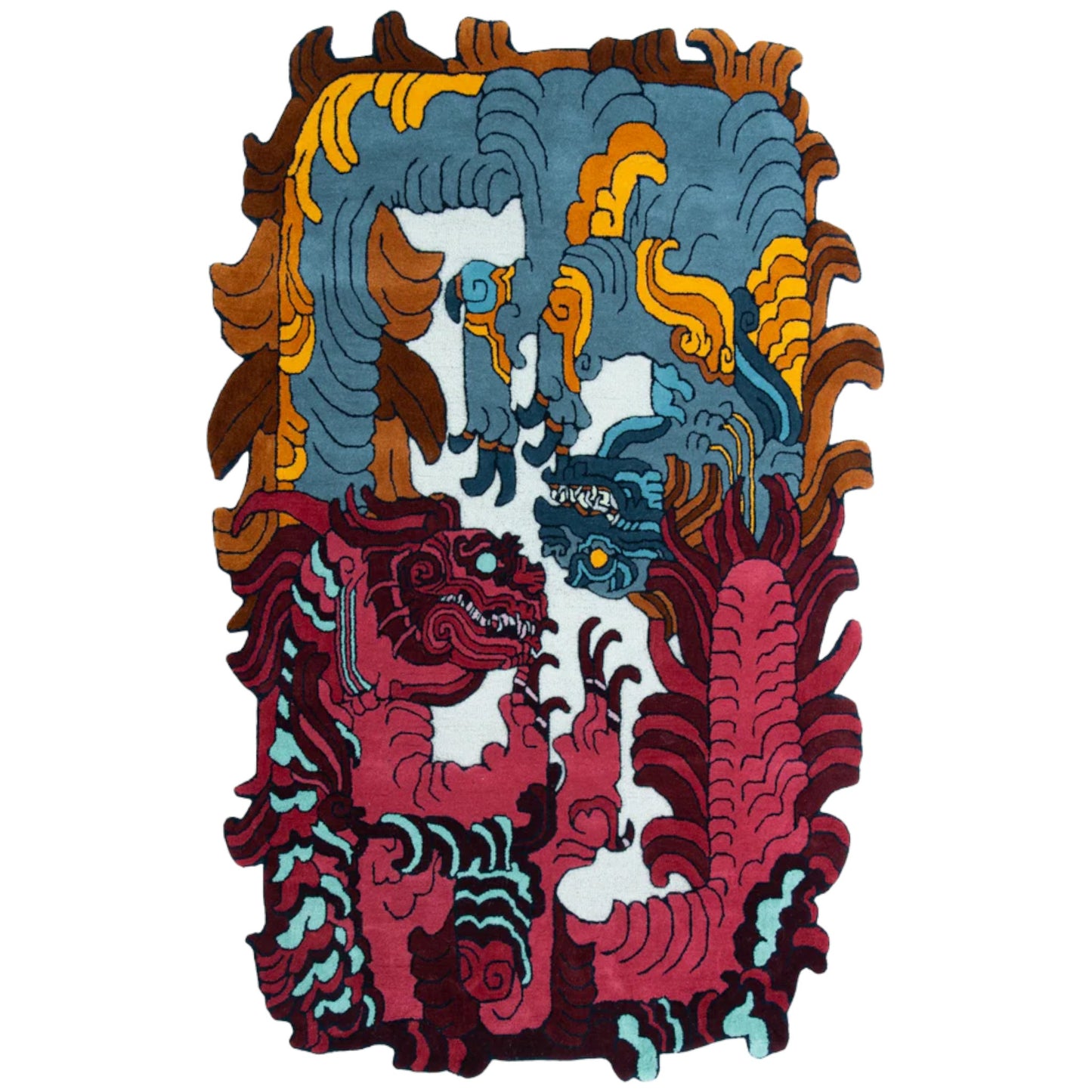 Tibetan Dragon Handmade Rug