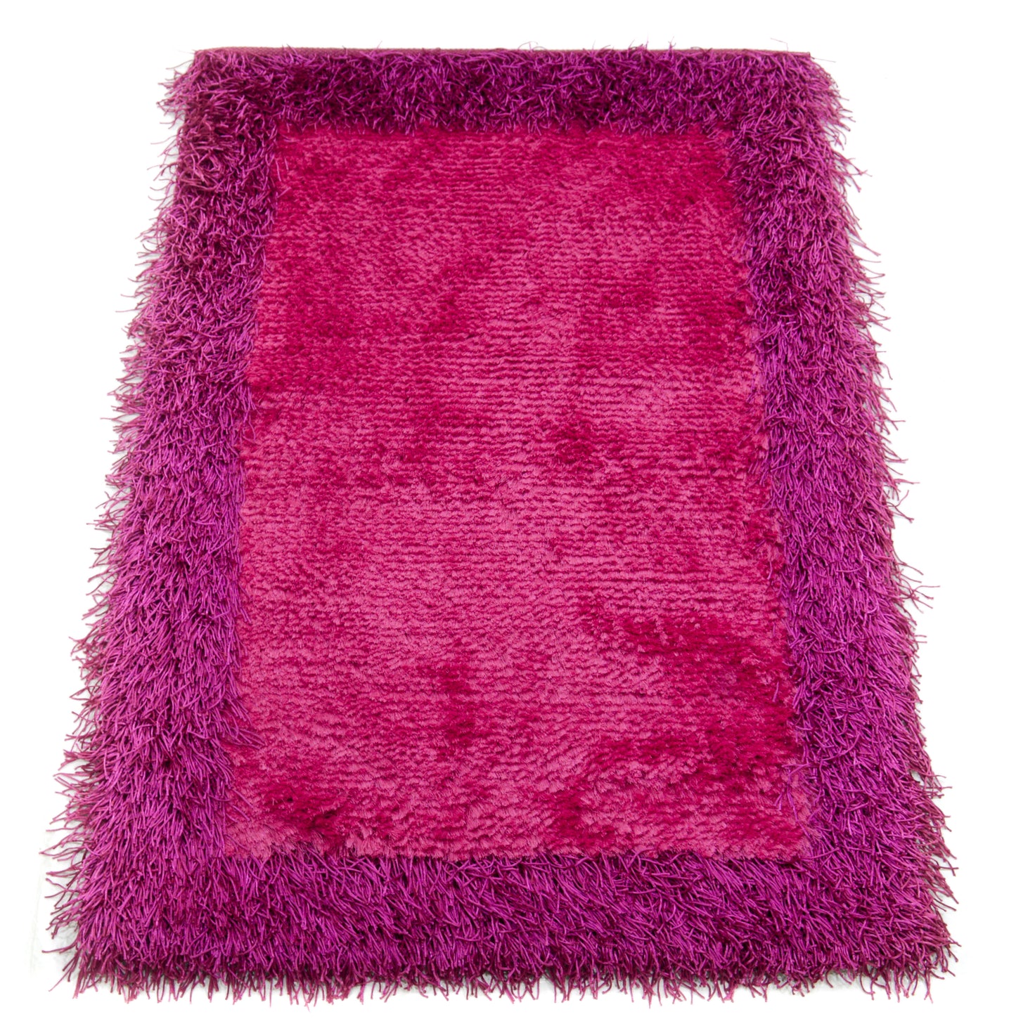 Magenta Thick Dense Pile Super Soft Rug