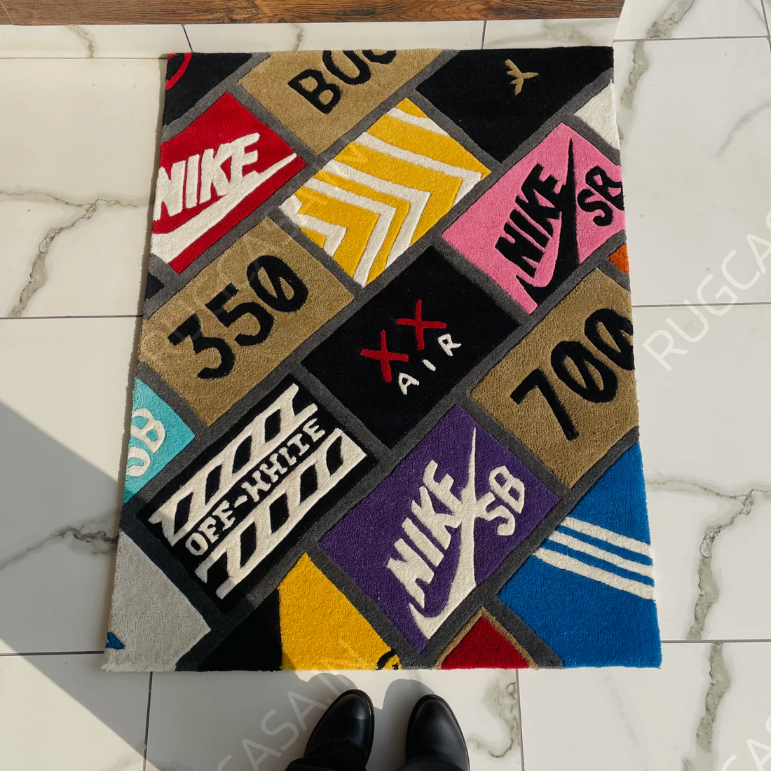 Sneakerhead Brand Box Rug