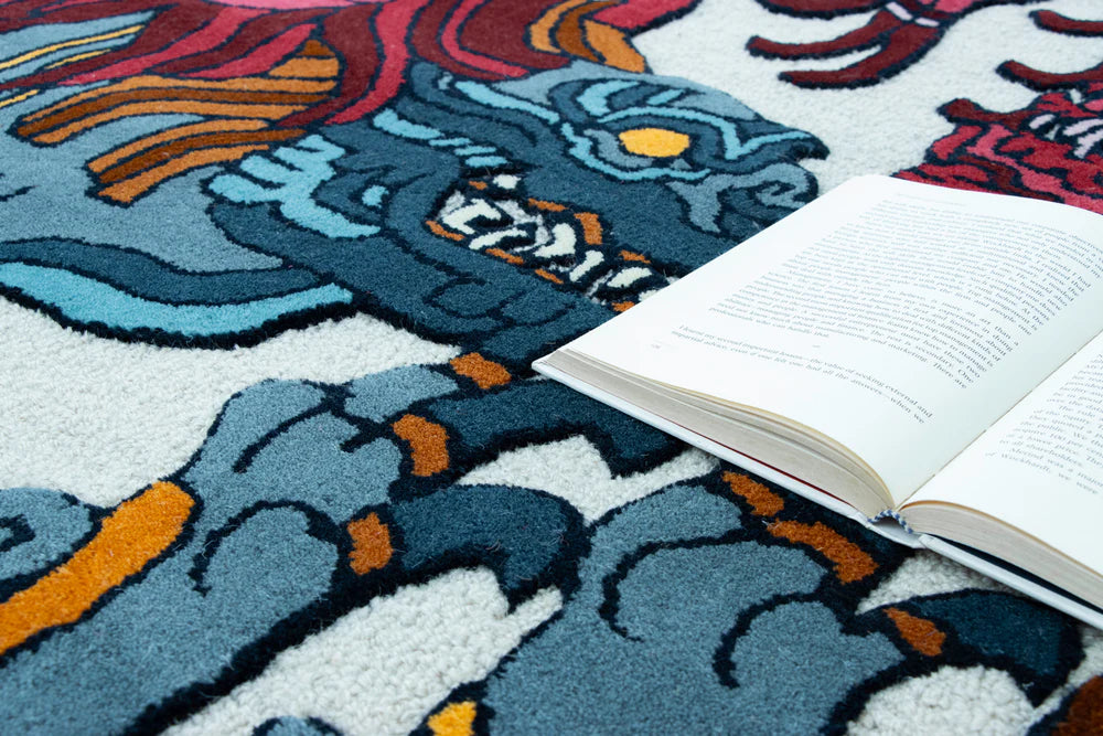 Tibetan Dragon Handmade Rug