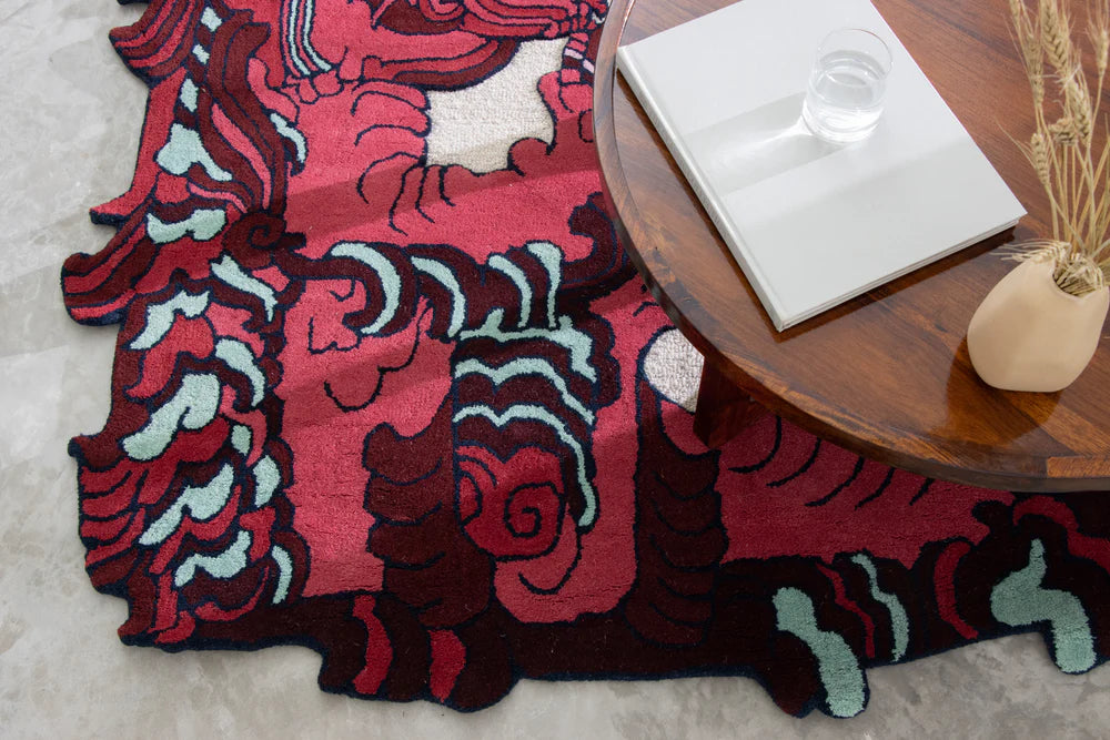 Tibetan Dragon Handmade Rug