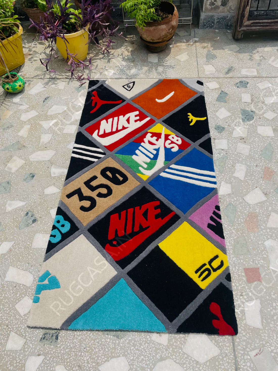 Sneakerhead Brands Box Runner Rug