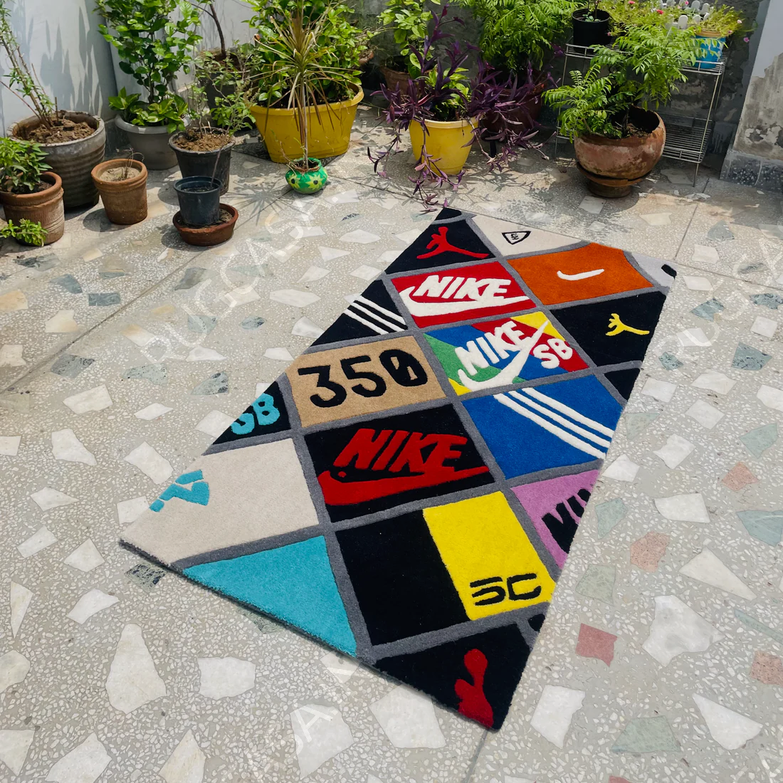 Sneakerhead Brands Box Runner Rug