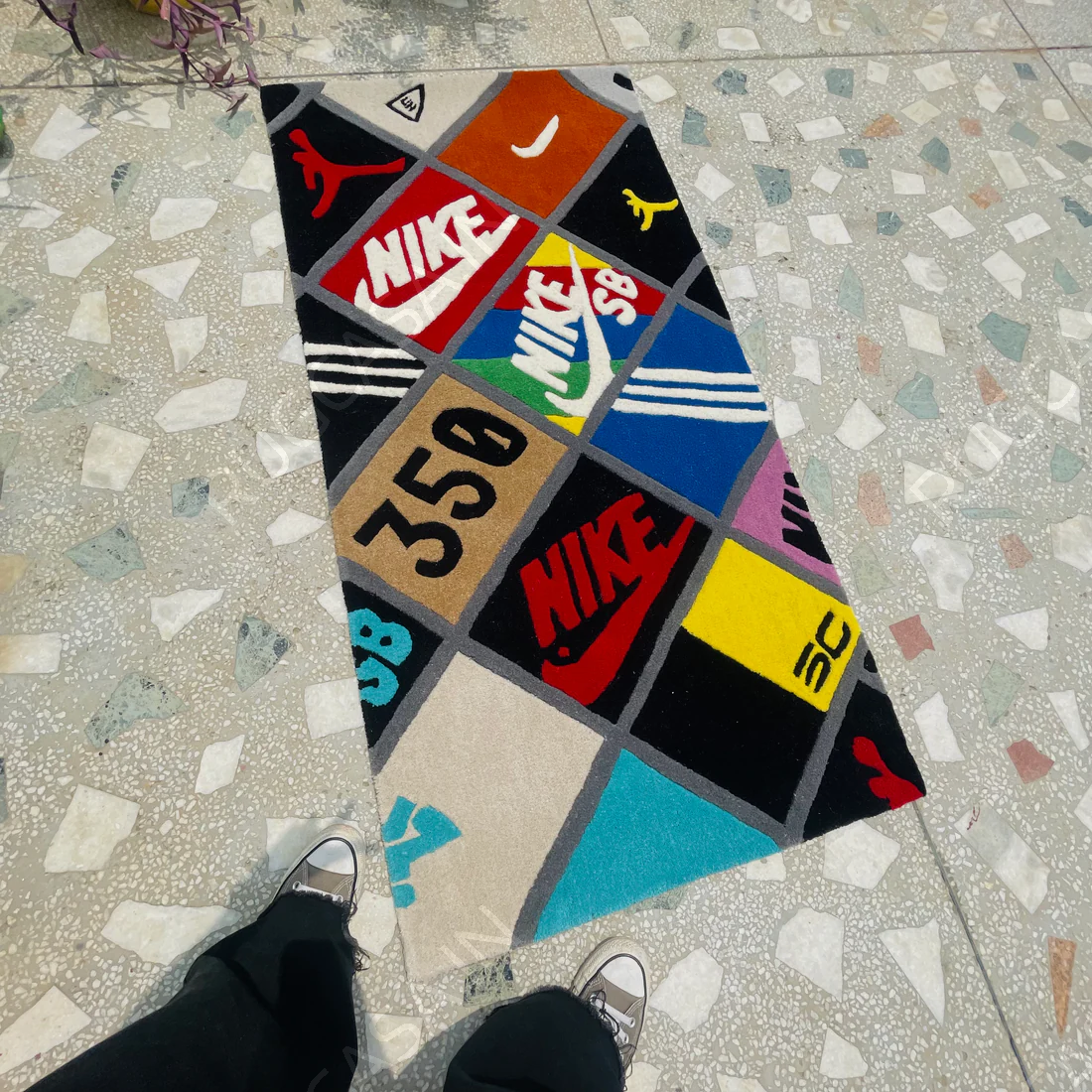 Sneakerhead Brands Box Runner Rug