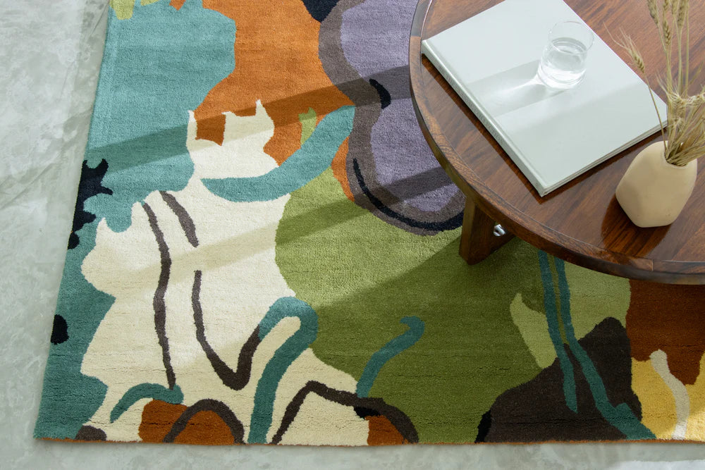 Floral Blossom Handmade Rug