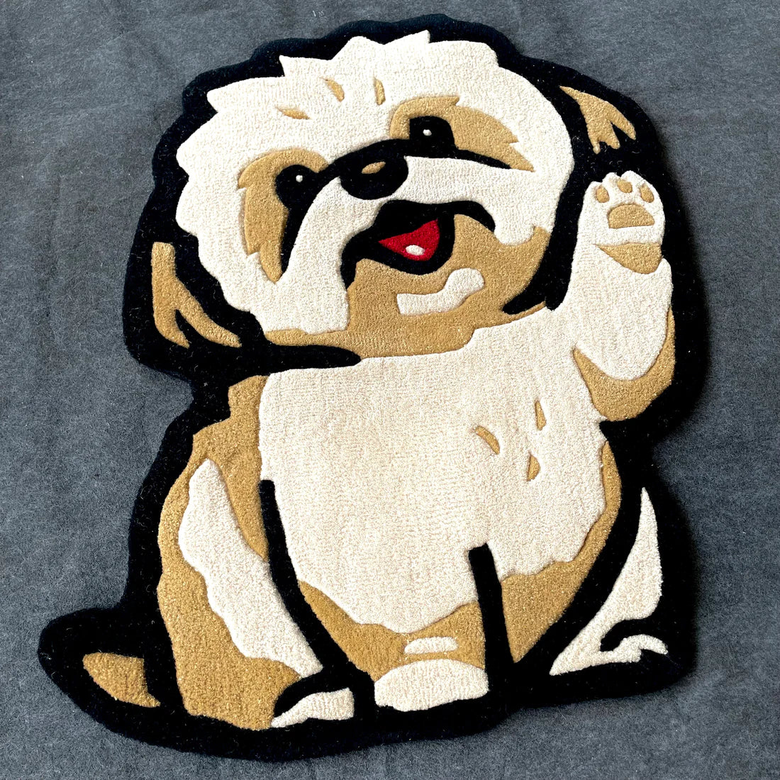 Shih Tzu Handmade Rug