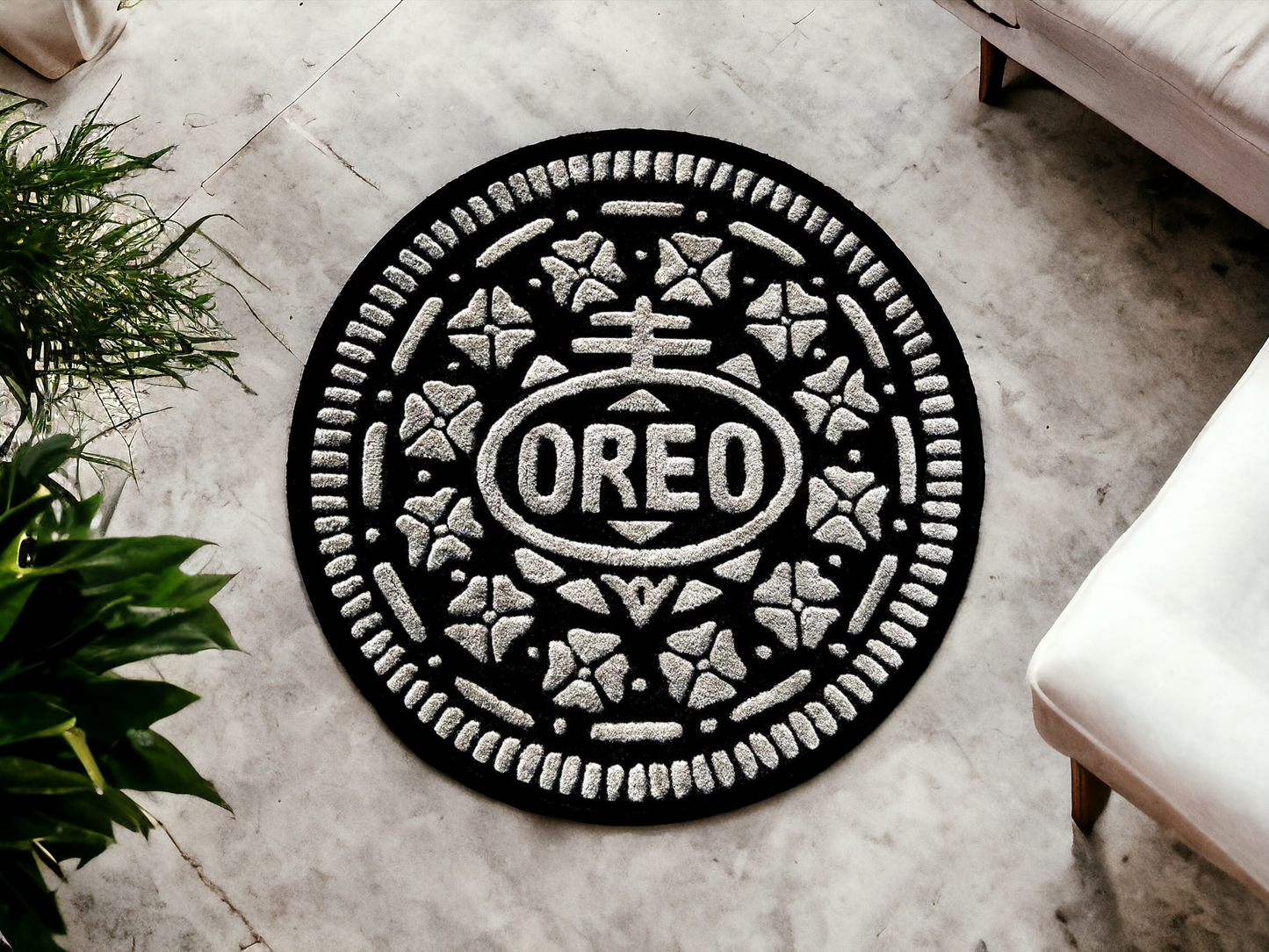 Oreo Biscuit Rug