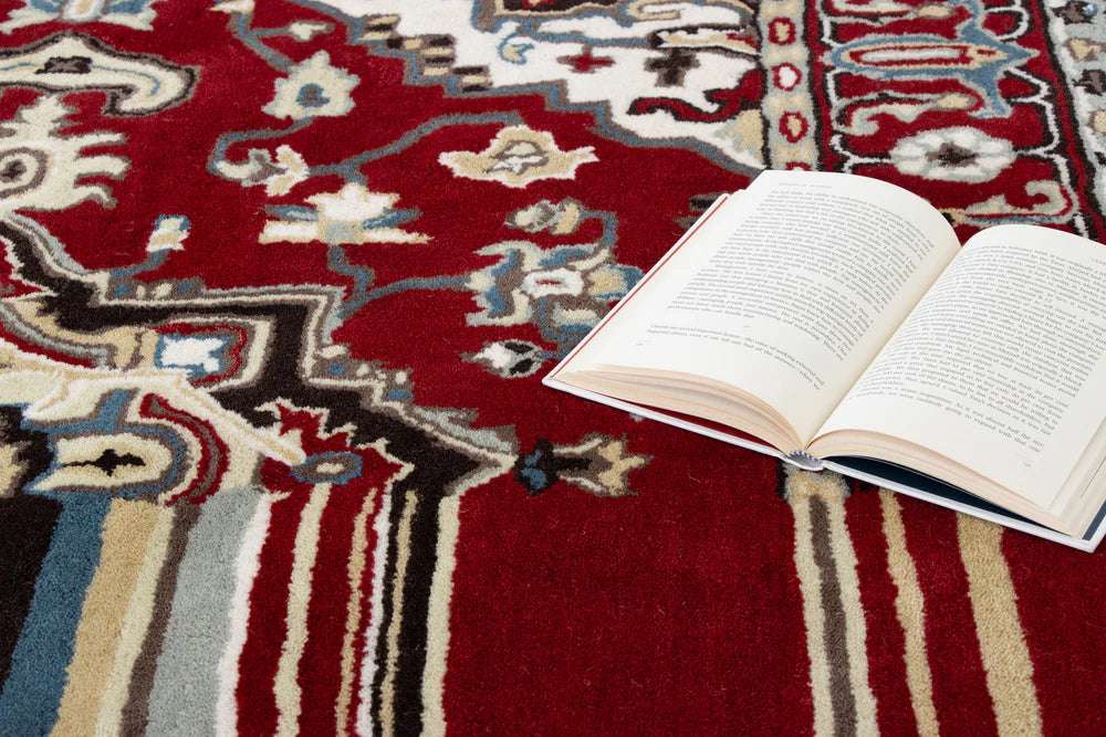 Melting Persian Premium Red Handmade Area Rug