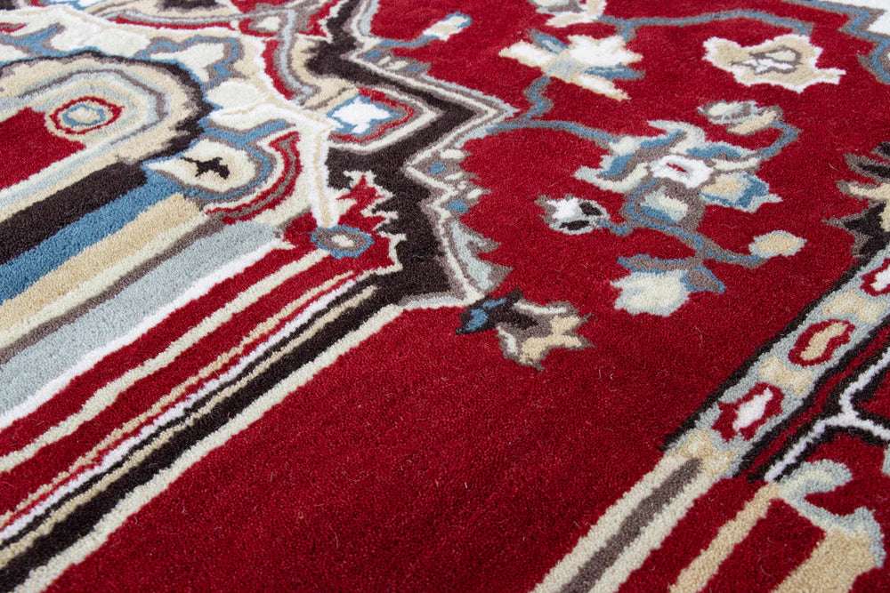 Melting Persian Premium Red Handmade Area Rug