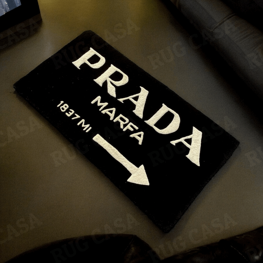 Prada Marfa Inspired Handmade Rug