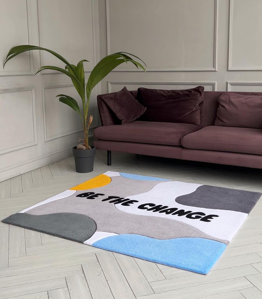 Be The Change Area Rug