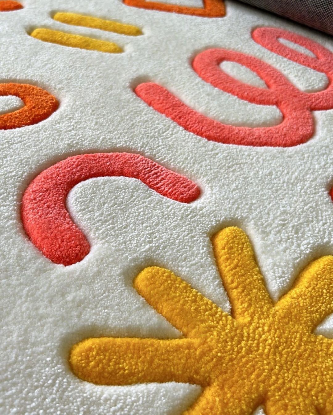 Modern Scribble Area Rug
