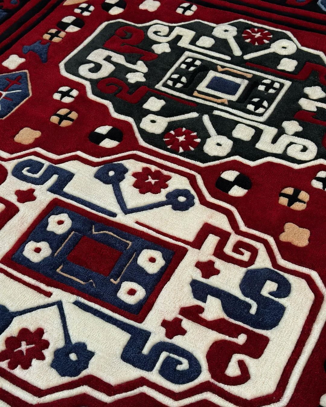 Melting Persian Premium Handmade Area Rug