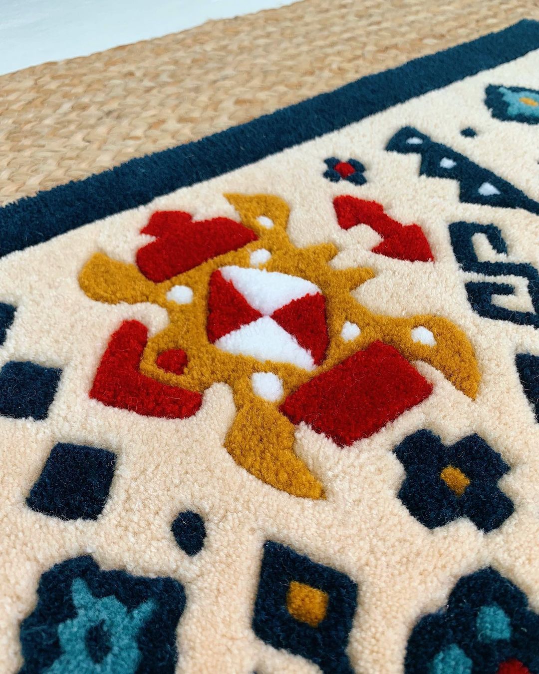 Modern Persian Handmade Area Rug