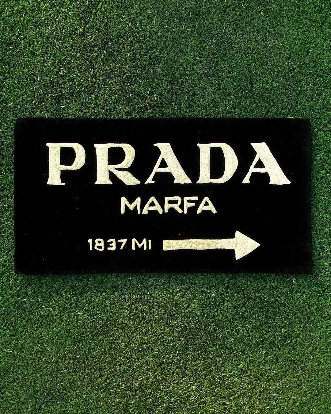 Prada Marfa Inspired Handmade Rug