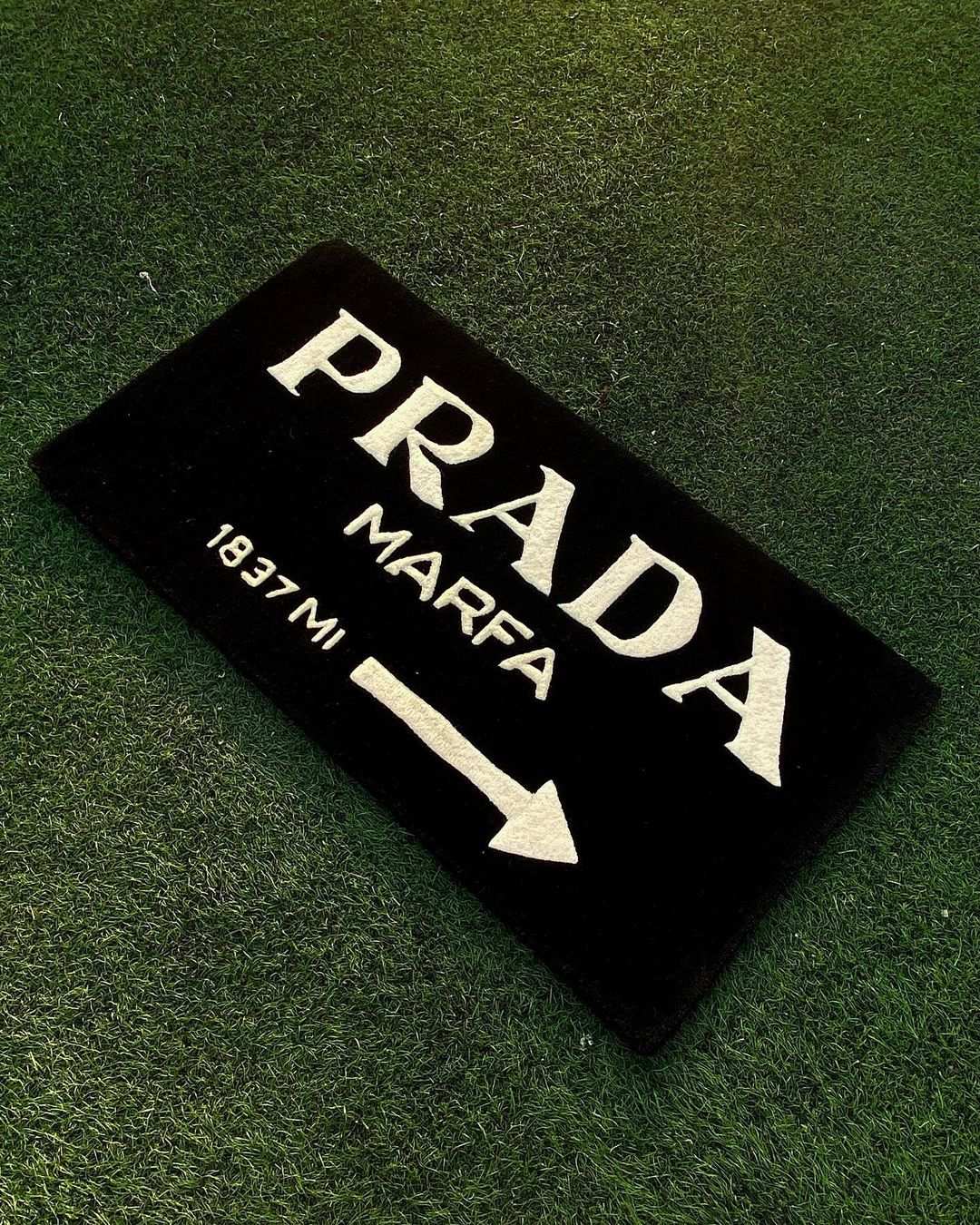 Prada Marfa Inspired Handmade Rug